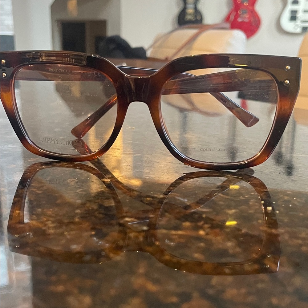 Jimmy Choo Tortoise Shell Glasses